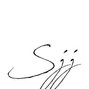 Make a beautiful signature design for name Sjj. Use this online signature maker to create a handwritten signature for free. Sjj signature style 6 images and pictures png