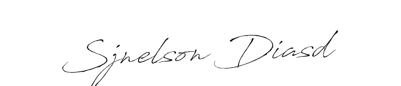 Sjnelson Diasd stylish signature style. Best Handwritten Sign (Antro_Vectra) for my name. Handwritten Signature Collection Ideas for my name Sjnelson Diasd. Sjnelson Diasd signature style 6 images and pictures png