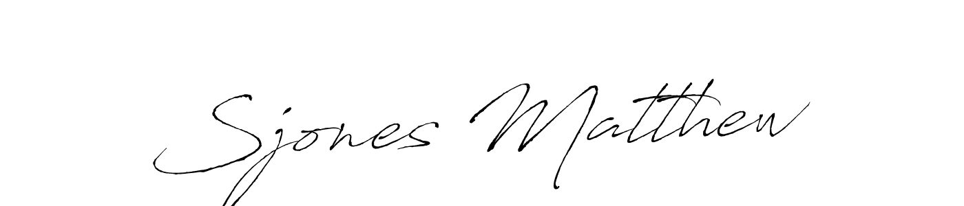 The best way (Antro_Vectra) to make a short signature is to pick only two or three words in your name. The name Sjones Matthew include a total of six letters. For converting this name. Sjones Matthew signature style 6 images and pictures png