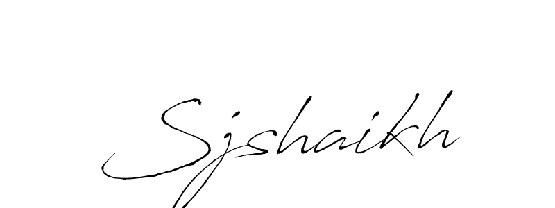 Antro_Vectra is a professional signature style that is perfect for those who want to add a touch of class to their signature. It is also a great choice for those who want to make their signature more unique. Get Sjshaikh name to fancy signature for free. Sjshaikh signature style 6 images and pictures png