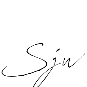 Sjw stylish signature style. Best Handwritten Sign (Antro_Vectra) for my name. Handwritten Signature Collection Ideas for my name Sjw. Sjw signature style 6 images and pictures png