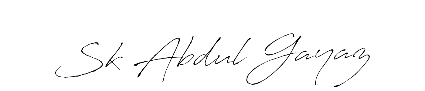 It looks lik you need a new signature style for name Sk Abdul Gayaz. Design unique handwritten (Antro_Vectra) signature with our free signature maker in just a few clicks. Sk Abdul Gayaz signature style 6 images and pictures png