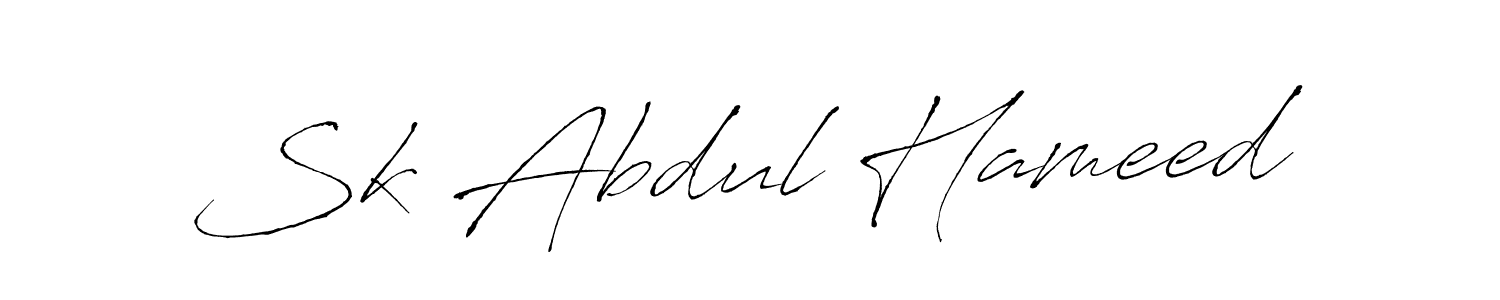 Also we have Sk Abdul Hameed name is the best signature style. Create professional handwritten signature collection using Antro_Vectra autograph style. Sk Abdul Hameed signature style 6 images and pictures png