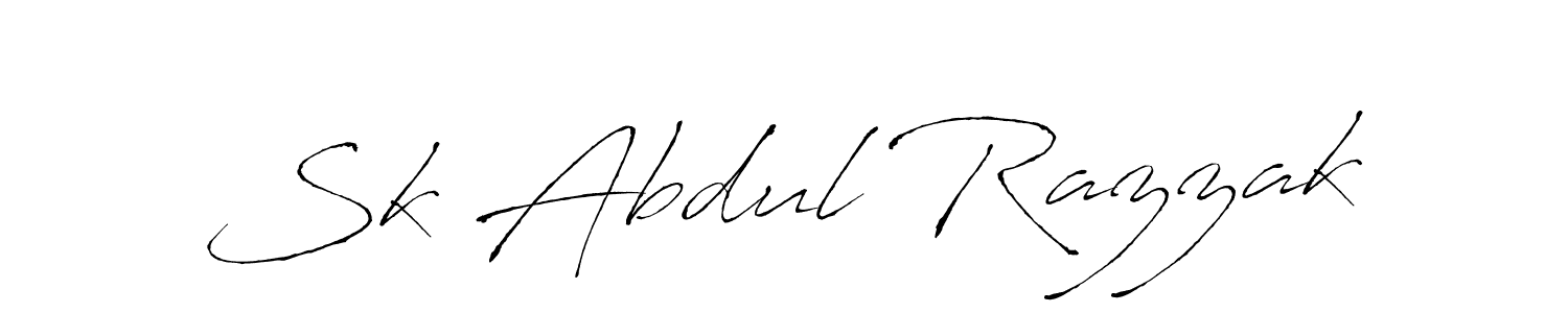 This is the best signature style for the Sk Abdul Razzak name. Also you like these signature font (Antro_Vectra). Mix name signature. Sk Abdul Razzak signature style 6 images and pictures png