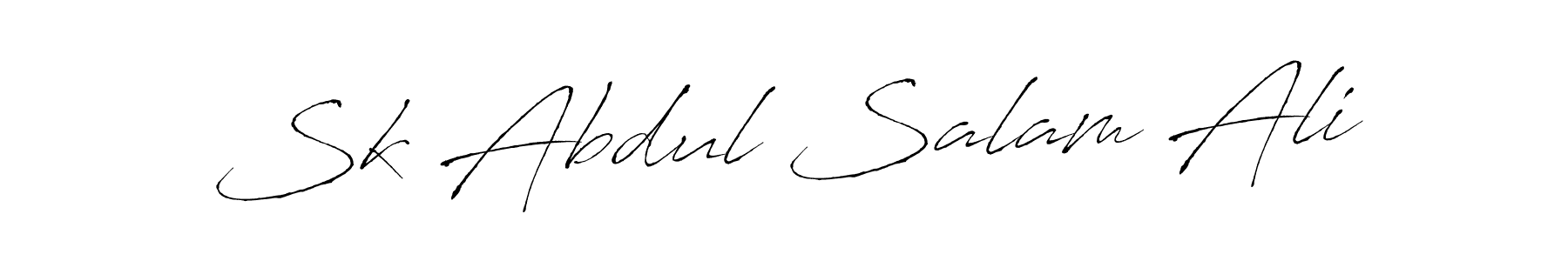 The best way (Antro_Vectra) to make a short signature is to pick only two or three words in your name. The name Sk Abdul Salam Ali include a total of six letters. For converting this name. Sk Abdul Salam Ali signature style 6 images and pictures png