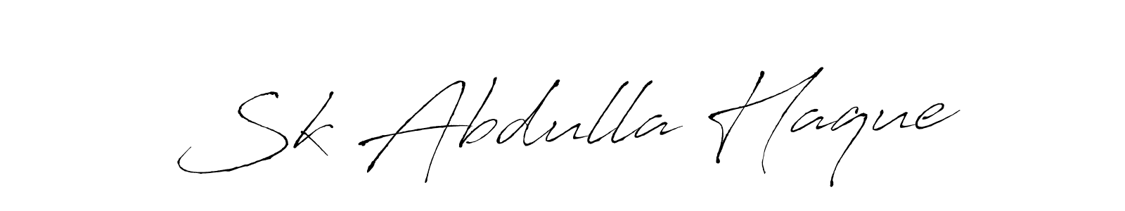 You should practise on your own different ways (Antro_Vectra) to write your name (Sk Abdulla Haque) in signature. don't let someone else do it for you. Sk Abdulla Haque signature style 6 images and pictures png