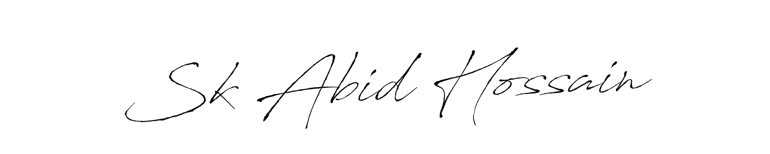 Make a beautiful signature design for name Sk Abid Hossain. Use this online signature maker to create a handwritten signature for free. Sk Abid Hossain signature style 6 images and pictures png