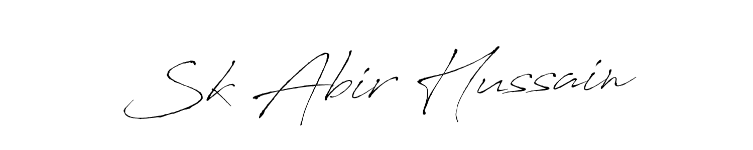 Once you've used our free online signature maker to create your best signature Antro_Vectra style, it's time to enjoy all of the benefits that Sk Abir Hussain name signing documents. Sk Abir Hussain signature style 6 images and pictures png