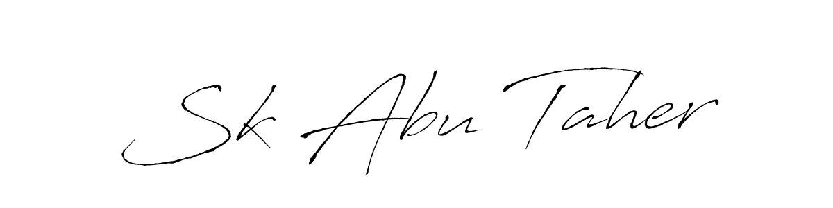 You can use this online signature creator to create a handwritten signature for the name Sk Abu Taher. This is the best online autograph maker. Sk Abu Taher signature style 6 images and pictures png