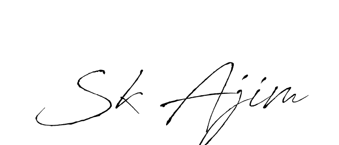 How to Draw Sk Ajim signature style? Antro_Vectra is a latest design signature styles for name Sk Ajim. Sk Ajim signature style 6 images and pictures png