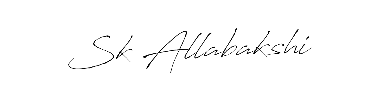 This is the best signature style for the Sk Allabakshi name. Also you like these signature font (Antro_Vectra). Mix name signature. Sk Allabakshi signature style 6 images and pictures png