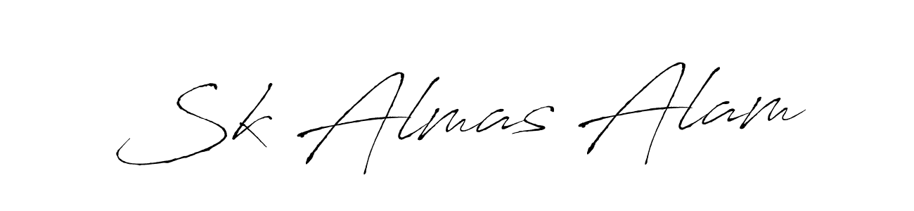 It looks lik you need a new signature style for name Sk Almas Alam. Design unique handwritten (Antro_Vectra) signature with our free signature maker in just a few clicks. Sk Almas Alam signature style 6 images and pictures png