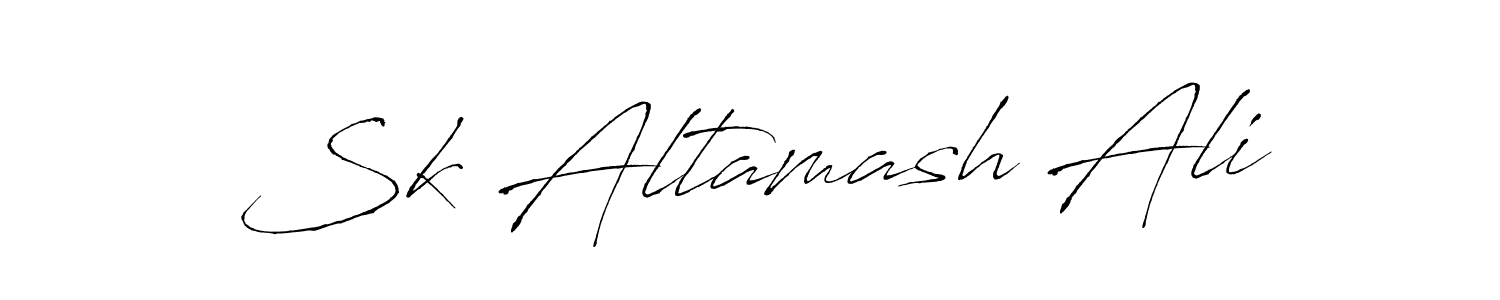 How to Draw Sk Altamash Ali signature style? Antro_Vectra is a latest design signature styles for name Sk Altamash Ali. Sk Altamash Ali signature style 6 images and pictures png