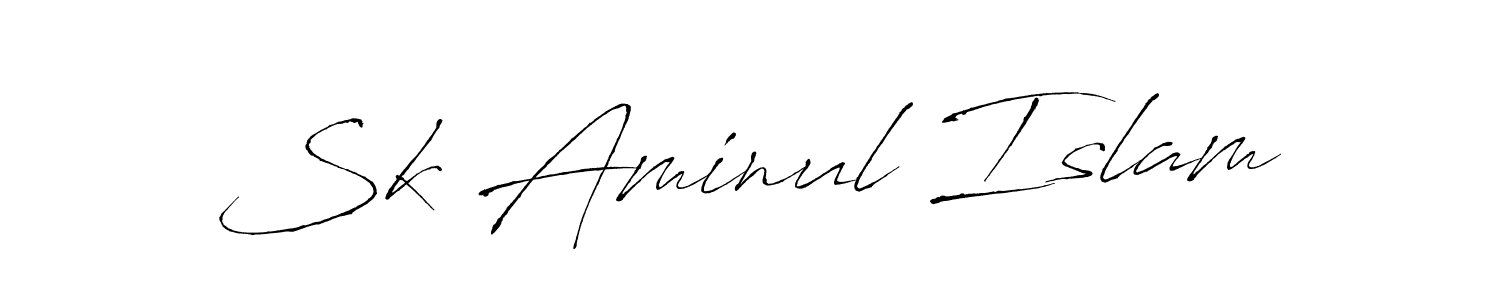 Once you've used our free online signature maker to create your best signature Antro_Vectra style, it's time to enjoy all of the benefits that Sk Aminul Islam name signing documents. Sk Aminul Islam signature style 6 images and pictures png