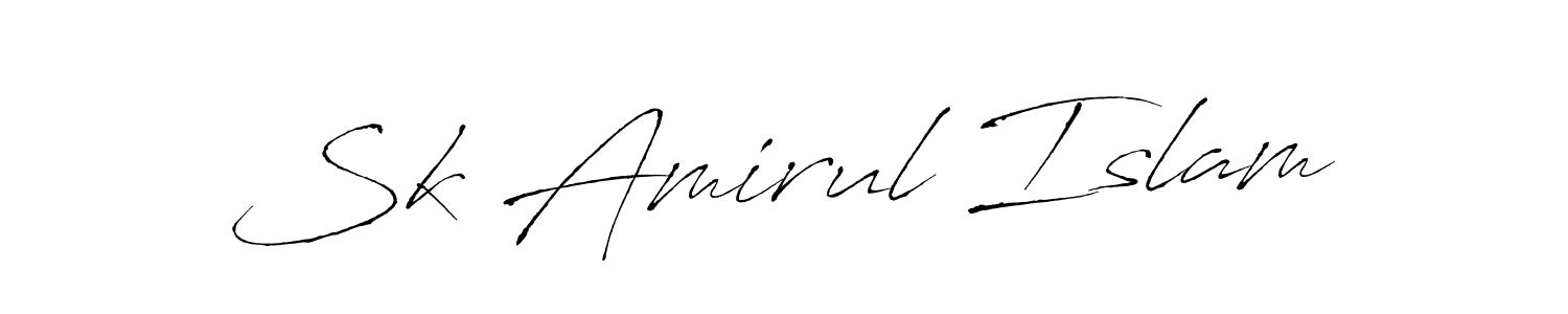 It looks lik you need a new signature style for name Sk Amirul Islam. Design unique handwritten (Antro_Vectra) signature with our free signature maker in just a few clicks. Sk Amirul Islam signature style 6 images and pictures png