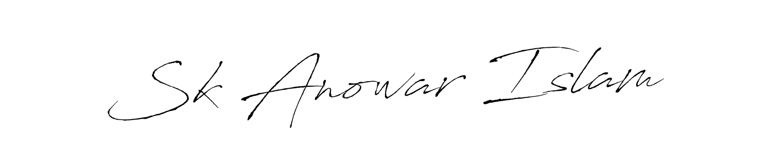 Use a signature maker to create a handwritten signature online. With this signature software, you can design (Antro_Vectra) your own signature for name Sk Anowar Islam. Sk Anowar Islam signature style 6 images and pictures png