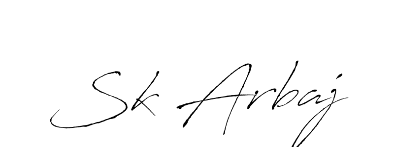 Similarly Antro_Vectra is the best handwritten signature design. Signature creator online .You can use it as an online autograph creator for name Sk Arbaj. Sk Arbaj signature style 6 images and pictures png