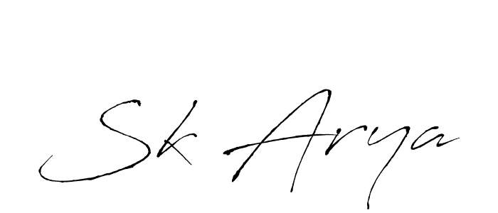 The best way (Antro_Vectra) to make a short signature is to pick only two or three words in your name. The name Sk Arya include a total of six letters. For converting this name. Sk Arya signature style 6 images and pictures png