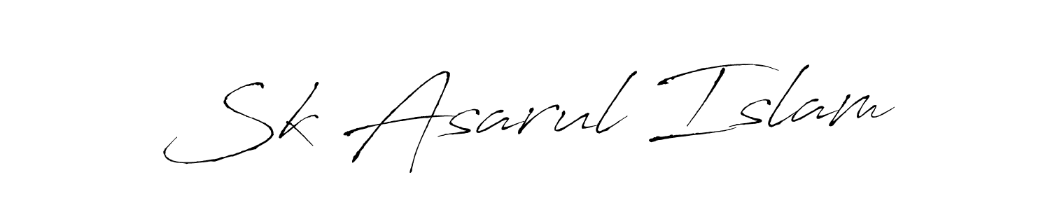You should practise on your own different ways (Antro_Vectra) to write your name (Sk Asarul Islam) in signature. don't let someone else do it for you. Sk Asarul Islam signature style 6 images and pictures png