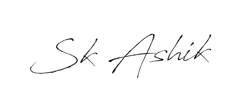 How to Draw Sk Ashik signature style? Antro_Vectra is a latest design signature styles for name Sk Ashik. Sk Ashik signature style 6 images and pictures png