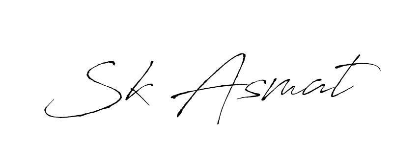 How to Draw Sk Asmat signature style? Antro_Vectra is a latest design signature styles for name Sk Asmat. Sk Asmat signature style 6 images and pictures png