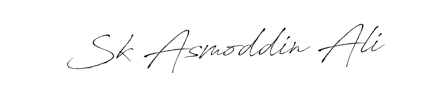 It looks lik you need a new signature style for name Sk Asmoddin Ali. Design unique handwritten (Antro_Vectra) signature with our free signature maker in just a few clicks. Sk Asmoddin Ali signature style 6 images and pictures png