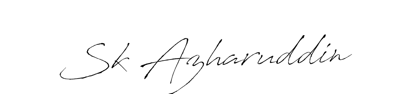 if you are searching for the best signature style for your name Sk Azharuddin. so please give up your signature search. here we have designed multiple signature styles  using Antro_Vectra. Sk Azharuddin signature style 6 images and pictures png