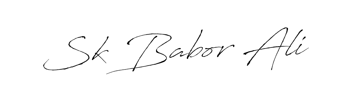 You should practise on your own different ways (Antro_Vectra) to write your name (Sk Babor Ali) in signature. don't let someone else do it for you. Sk Babor Ali signature style 6 images and pictures png