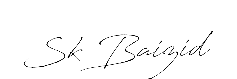 Also we have Sk Baizid name is the best signature style. Create professional handwritten signature collection using Antro_Vectra autograph style. Sk Baizid signature style 6 images and pictures png