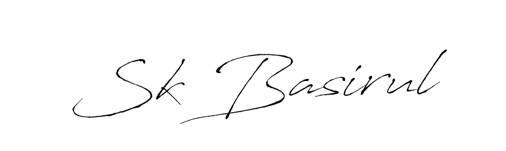 The best way (Antro_Vectra) to make a short signature is to pick only two or three words in your name. The name Sk Basirul include a total of six letters. For converting this name. Sk Basirul signature style 6 images and pictures png