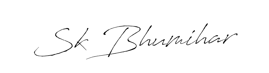 You should practise on your own different ways (Antro_Vectra) to write your name (Sk Bhumihar) in signature. don't let someone else do it for you. Sk Bhumihar signature style 6 images and pictures png