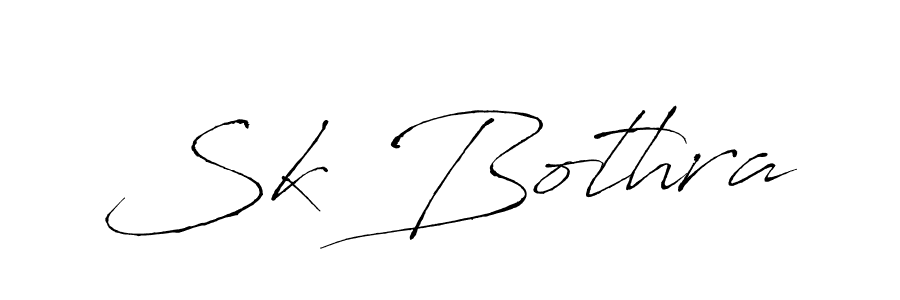 How to make Sk Bothra name signature. Use Antro_Vectra style for creating short signs online. This is the latest handwritten sign. Sk Bothra signature style 6 images and pictures png