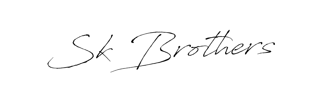 It looks lik you need a new signature style for name Sk Brothers. Design unique handwritten (Antro_Vectra) signature with our free signature maker in just a few clicks. Sk Brothers signature style 6 images and pictures png