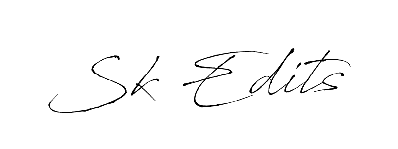 Make a beautiful signature design for name Sk Edits. Use this online signature maker to create a handwritten signature for free. Sk Edits signature style 6 images and pictures png