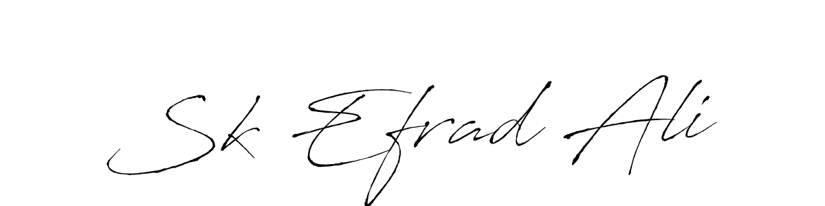 You can use this online signature creator to create a handwritten signature for the name Sk Efrad Ali. This is the best online autograph maker. Sk Efrad Ali signature style 6 images and pictures png
