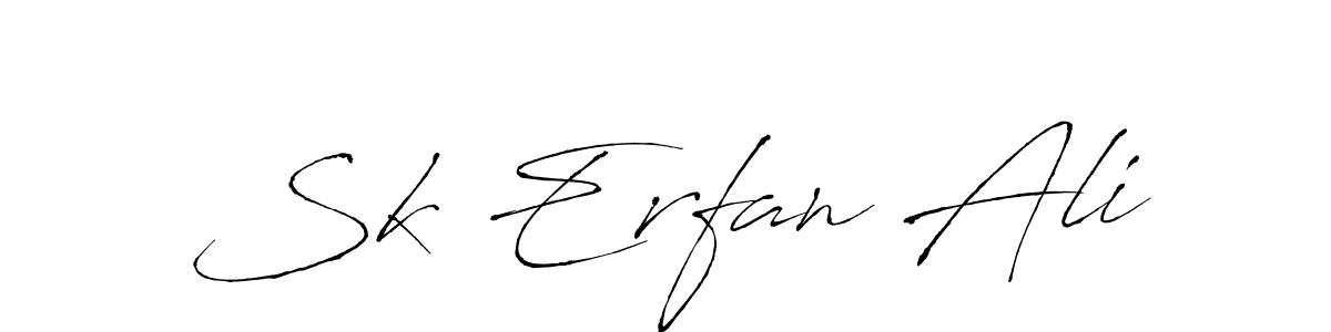 You should practise on your own different ways (Antro_Vectra) to write your name (Sk Erfan Ali) in signature. don't let someone else do it for you. Sk Erfan Ali signature style 6 images and pictures png