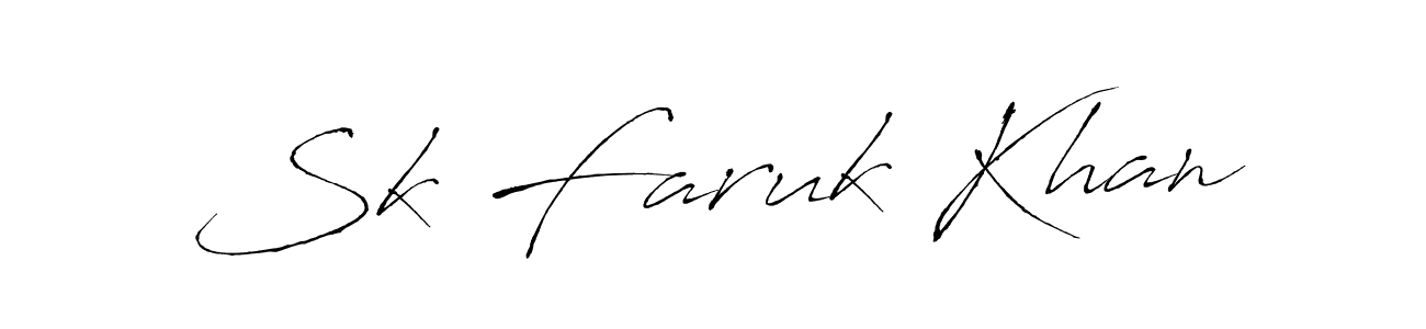 Make a short Sk Faruk Khan signature style. Manage your documents anywhere anytime using Antro_Vectra. Create and add eSignatures, submit forms, share and send files easily. Sk Faruk Khan signature style 6 images and pictures png