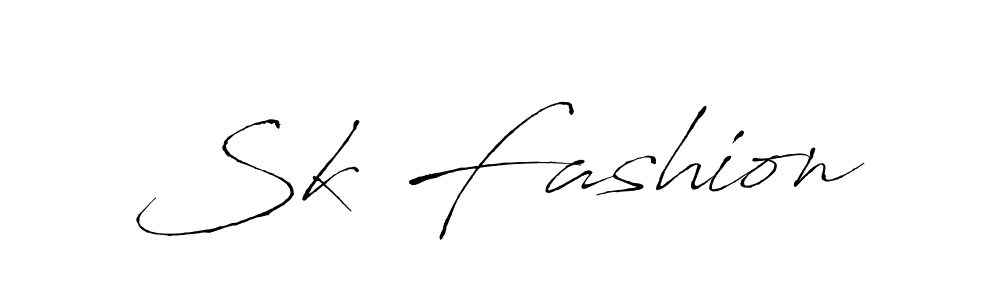 Sk Fashion stylish signature style. Best Handwritten Sign (Antro_Vectra) for my name. Handwritten Signature Collection Ideas for my name Sk Fashion. Sk Fashion signature style 6 images and pictures png