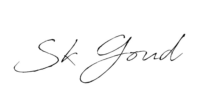 Also You can easily find your signature by using the search form. We will create Sk Goud name handwritten signature images for you free of cost using Antro_Vectra sign style. Sk Goud signature style 6 images and pictures png