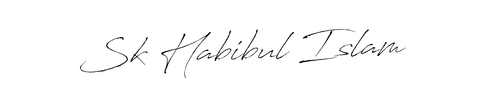 It looks lik you need a new signature style for name Sk Habibul Islam. Design unique handwritten (Antro_Vectra) signature with our free signature maker in just a few clicks. Sk Habibul Islam signature style 6 images and pictures png