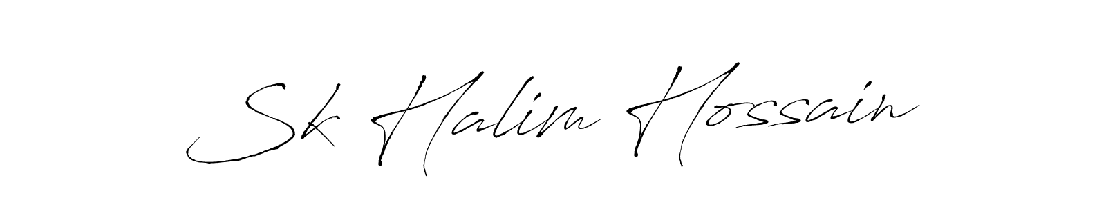 The best way (Antro_Vectra) to make a short signature is to pick only two or three words in your name. The name Sk Halim Hossain include a total of six letters. For converting this name. Sk Halim Hossain signature style 6 images and pictures png