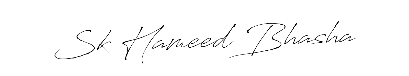 You can use this online signature creator to create a handwritten signature for the name Sk Hameed Bhasha. This is the best online autograph maker. Sk Hameed Bhasha signature style 6 images and pictures png