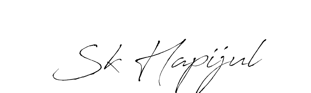 This is the best signature style for the Sk Hapijul name. Also you like these signature font (Antro_Vectra). Mix name signature. Sk Hapijul signature style 6 images and pictures png