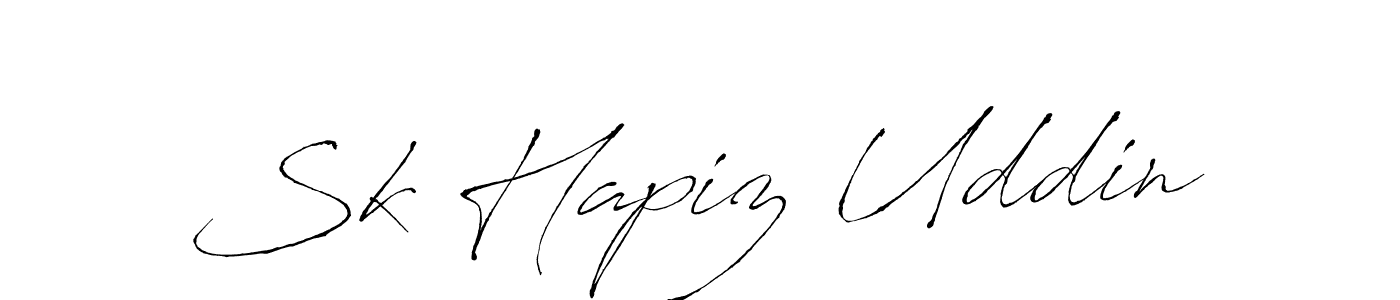 Also You can easily find your signature by using the search form. We will create Sk Hapiz Uddin name handwritten signature images for you free of cost using Antro_Vectra sign style. Sk Hapiz Uddin signature style 6 images and pictures png
