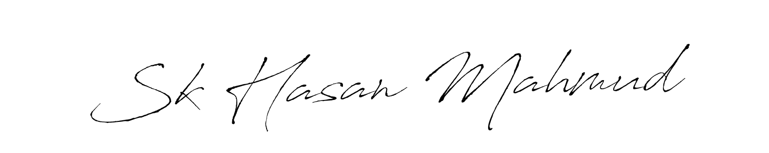 Antro_Vectra is a professional signature style that is perfect for those who want to add a touch of class to their signature. It is also a great choice for those who want to make their signature more unique. Get Sk Hasan Mahmud name to fancy signature for free. Sk Hasan Mahmud signature style 6 images and pictures png