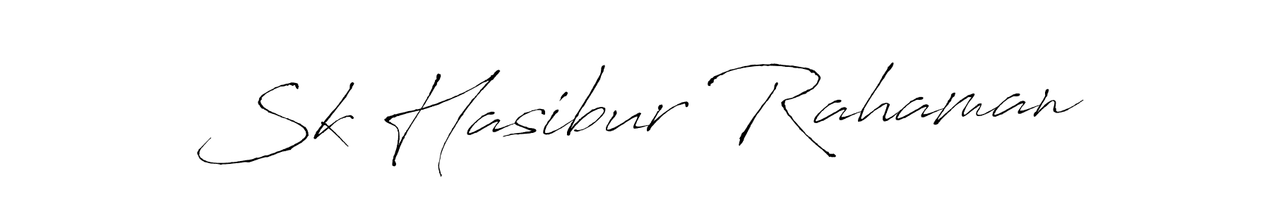 Also we have Sk Hasibur Rahaman name is the best signature style. Create professional handwritten signature collection using Antro_Vectra autograph style. Sk Hasibur Rahaman signature style 6 images and pictures png