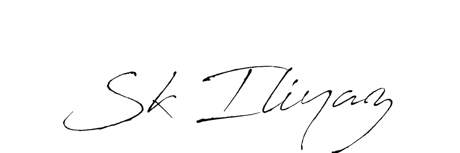 Make a beautiful signature design for name Sk Iliyaz. Use this online signature maker to create a handwritten signature for free. Sk Iliyaz signature style 6 images and pictures png
