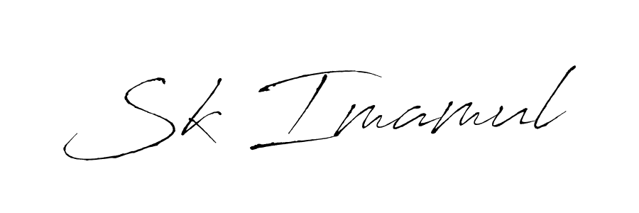 Also You can easily find your signature by using the search form. We will create Sk Imamul name handwritten signature images for you free of cost using Antro_Vectra sign style. Sk Imamul signature style 6 images and pictures png