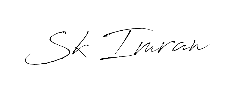 The best way (Antro_Vectra) to make a short signature is to pick only two or three words in your name. The name Sk Imran include a total of six letters. For converting this name. Sk Imran signature style 6 images and pictures png