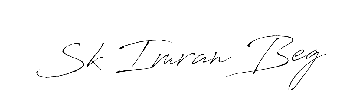 Use a signature maker to create a handwritten signature online. With this signature software, you can design (Antro_Vectra) your own signature for name Sk Imran Beg. Sk Imran Beg signature style 6 images and pictures png